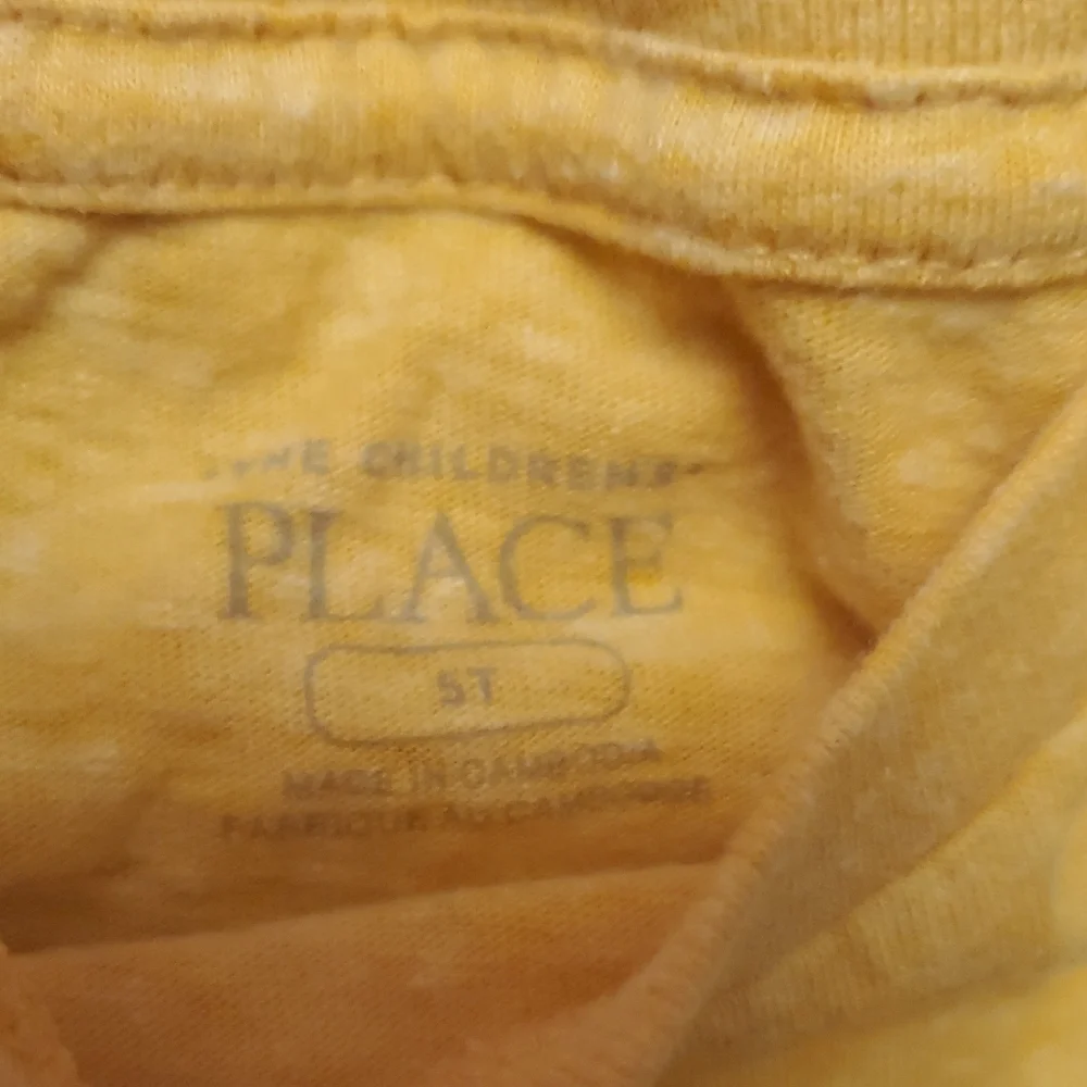 5 For‎ $25 The Children's Place Kids Graphic Tee Size 4T Orange